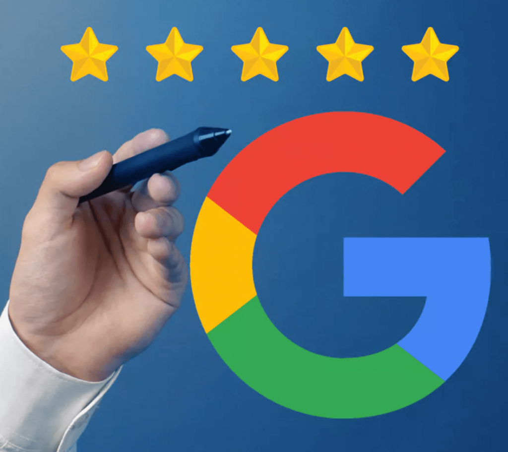 Opinie w wizytowce Google